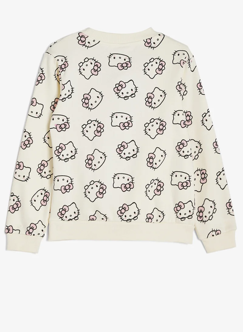 Sanrio  Kids Hellow Kitty Sweatshirt And Sweatpants for Women | Best Price UAE